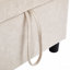 Canapé-lit modulaire de 113,4 po avec canapé-lit polyvalent avec grand espace de rangement, deux ports USB et deux porte-gobelets pour le salon, beige-2102731497
