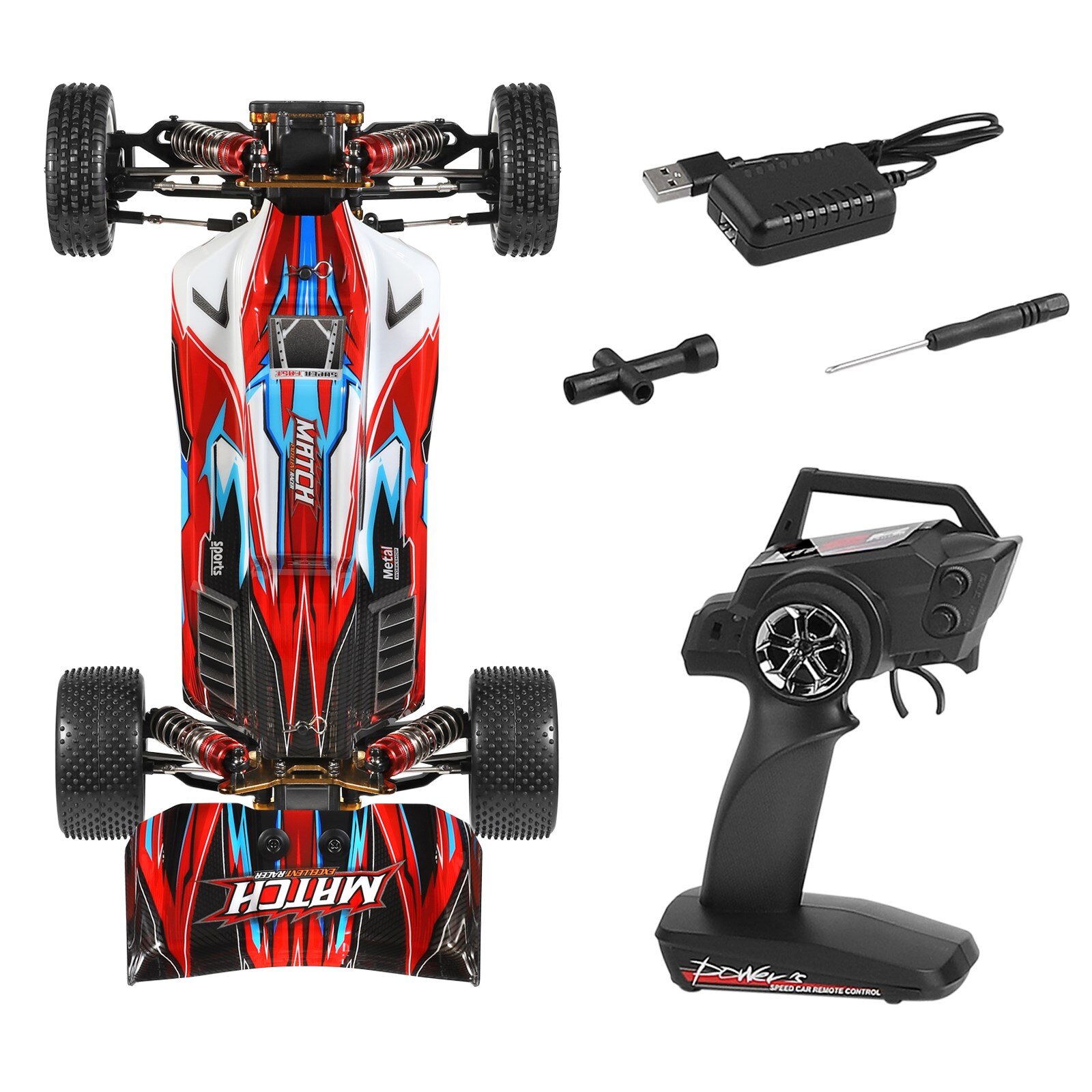 Speedy-Pro 1:18 Racer Full Function Remote Control Car