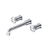 Armstrong Knob Handle Style Wall Mount Lavatory Faucet Trim
