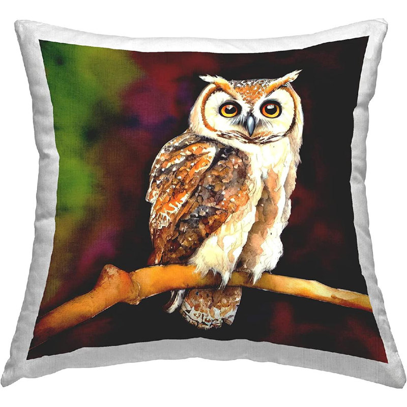 Polyester Throw Square Pillow Cover & Insert