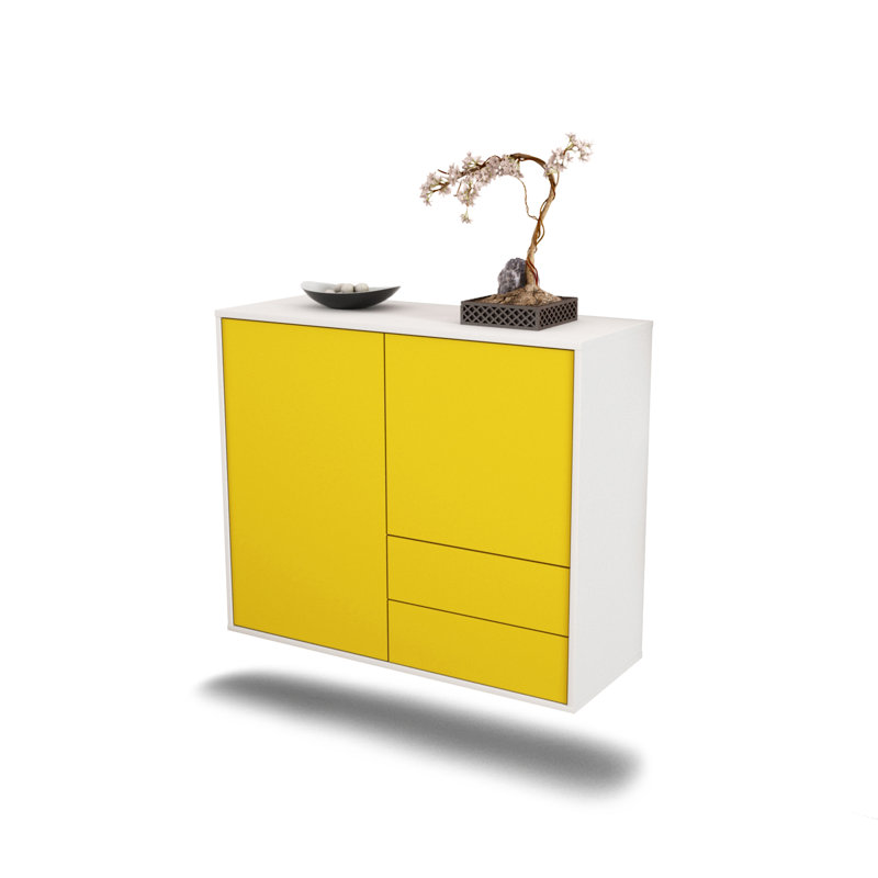 Scranton 92cm Sideboard, Yellow