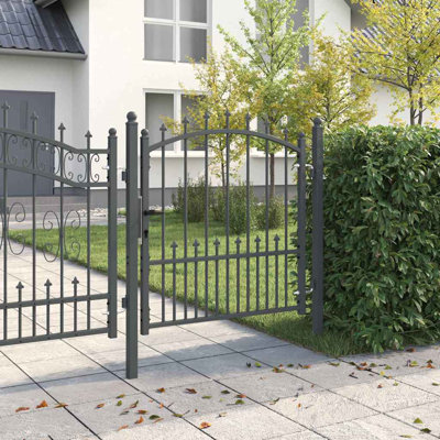 104 cm W Steel Gate Fencing