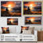 «Sunrise Kid Solutide», art mural «Coastal Sunset»-775589601-775589620