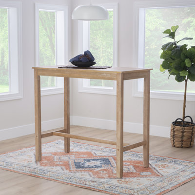 Bartonville Solid Wood Base Pub Table