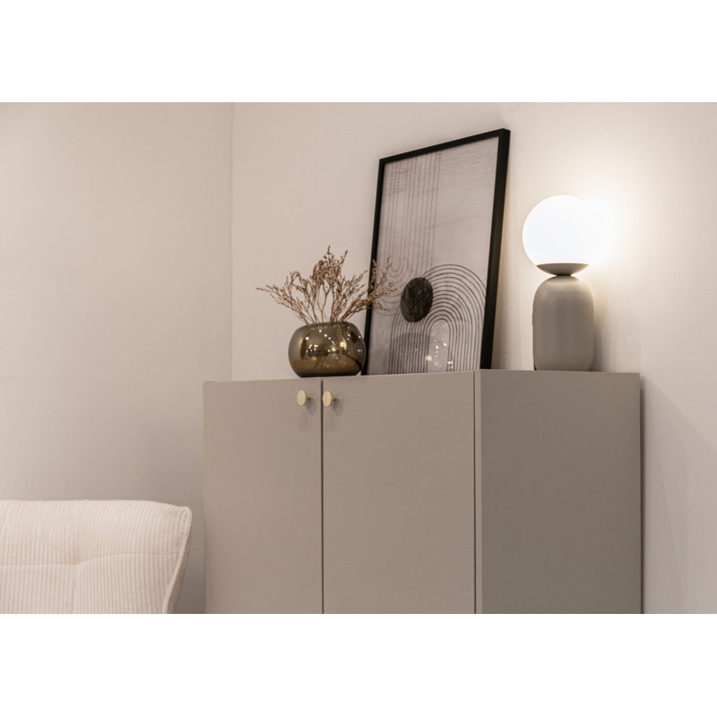 Boltri High Sideboard Two Door 93 cm Beige