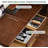 MCM Solid Wood Desk with Drawer-1310350680