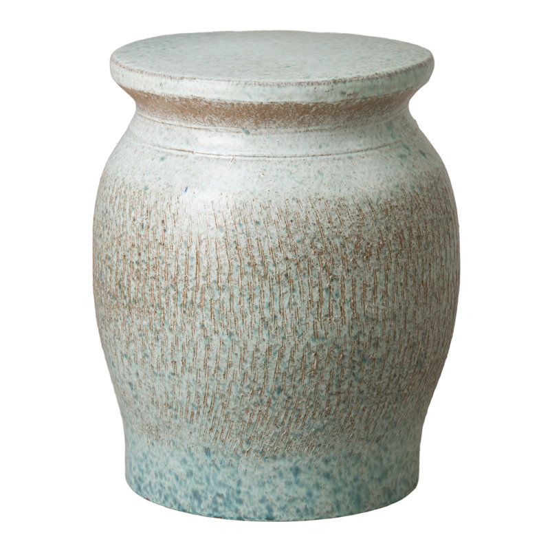 Large Koji Garden Seat, Coastal Splash 18x22"