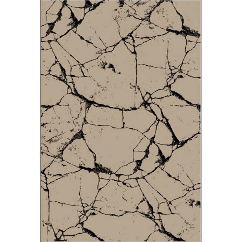 Luxurious Velvet Area Rug (4.6 x 7.2 ft), 100% Antibacterial Fabric, Non-Slip Cotton Backing, Pile Height: 0.4 in | Machine Washable, 3D Digital Print Design | Perfect for Living Room & Bedroom Decor, Soft & Durable