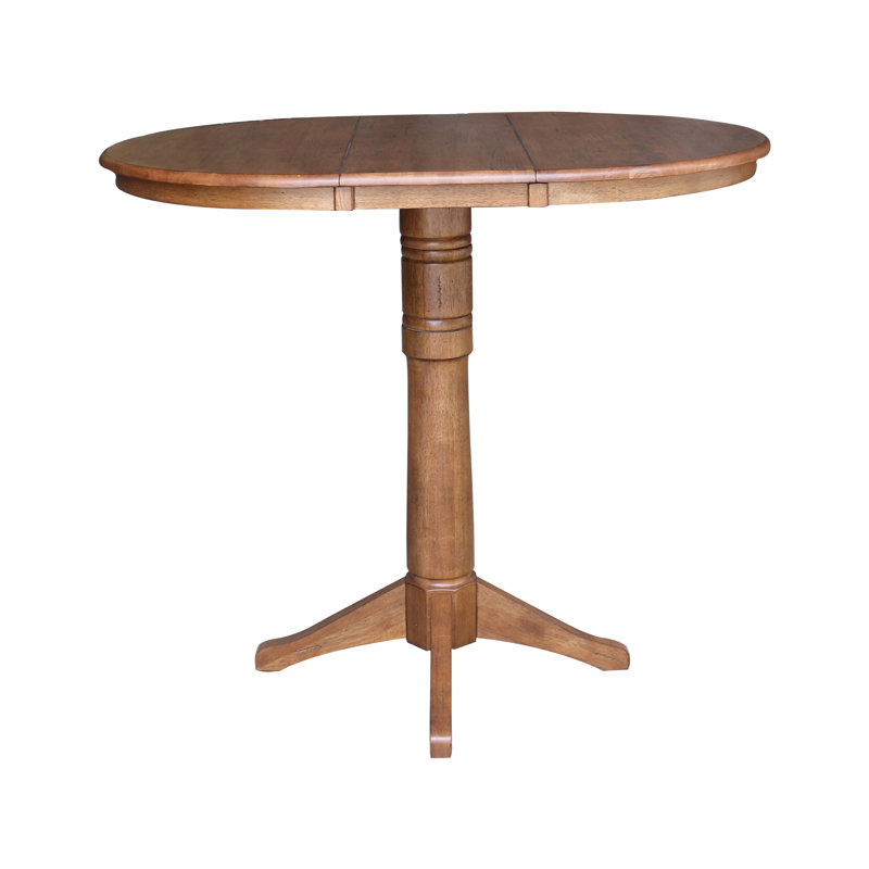 Table de salle à manger extensible Îleia, Chêne vieilli