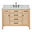 ARIEL Camila 61 Single Sink Bathroom Vanity with Pure White Quartz Top-1370697584-1370697588-1588143434
