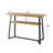 Table Narrow Sofa Table With Shelf, 2-tier