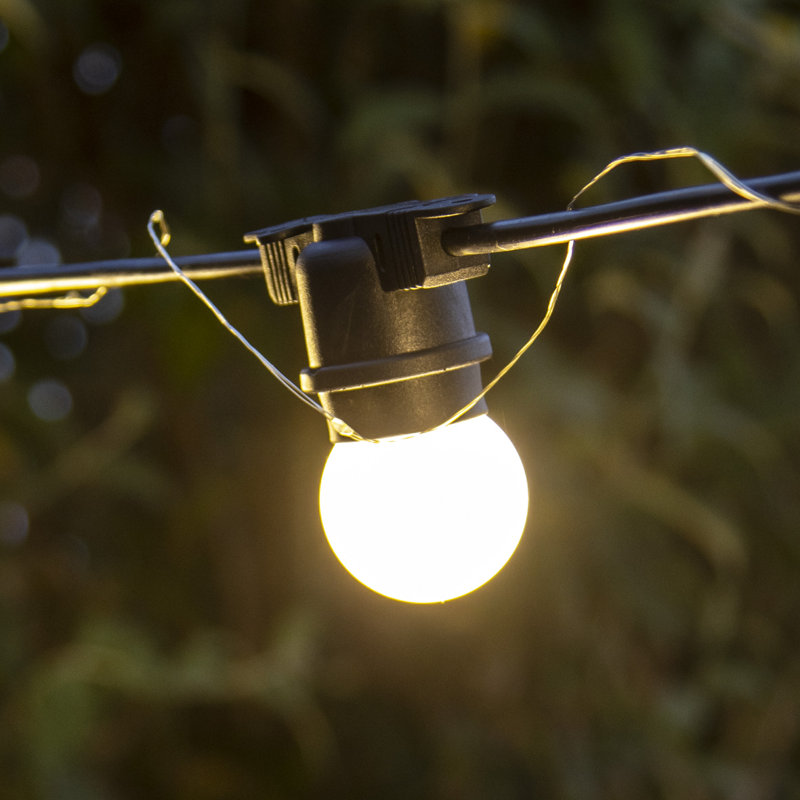 Ahkai 800cm LED 20 - Bulb Globe String Light (End to End Connectable)