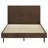 Hemlock Warm Brownplatform Panel Bed