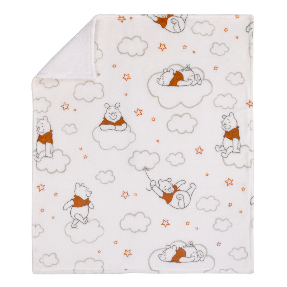 Disney White/Red 100% Polyester Baby Blanket | Wayfair