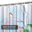 Rideau de douche imperméable Tropical Oasis Palm Flamingo Botanicals avec 12 crochets-423348567