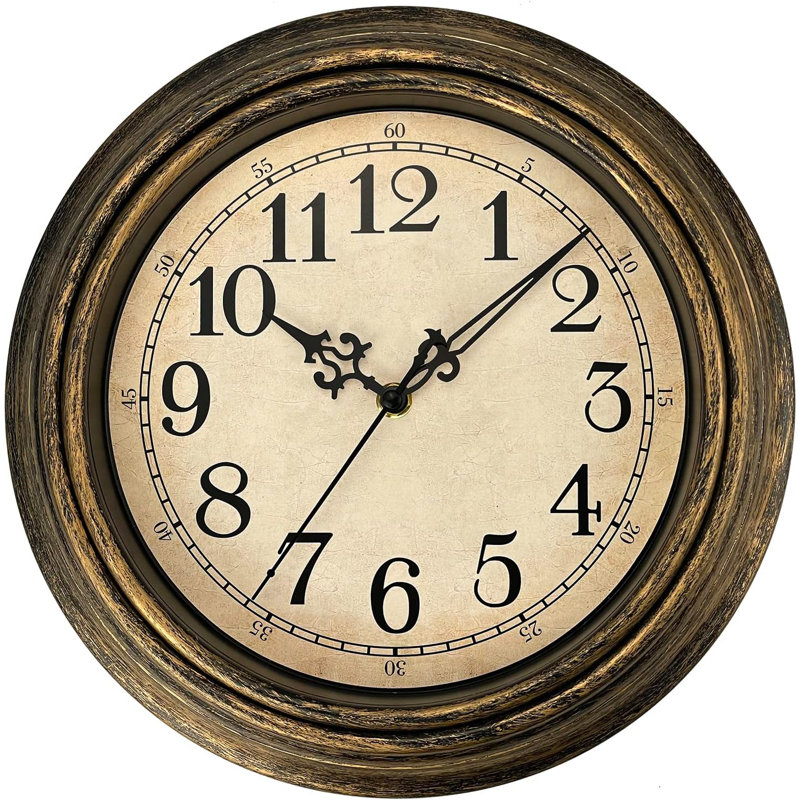 Wall Clock, Brown
