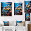 Animaux, art mural, salon-1544776645-1544776640
