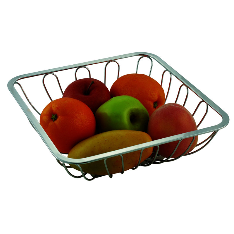 Panier en métal carré