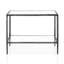 Ensemble de 2 tables de bout en métal martelé 1 pièce-125373197
