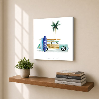 «Surf Days I» par Mercedes Lopez Charro - impression sur toile