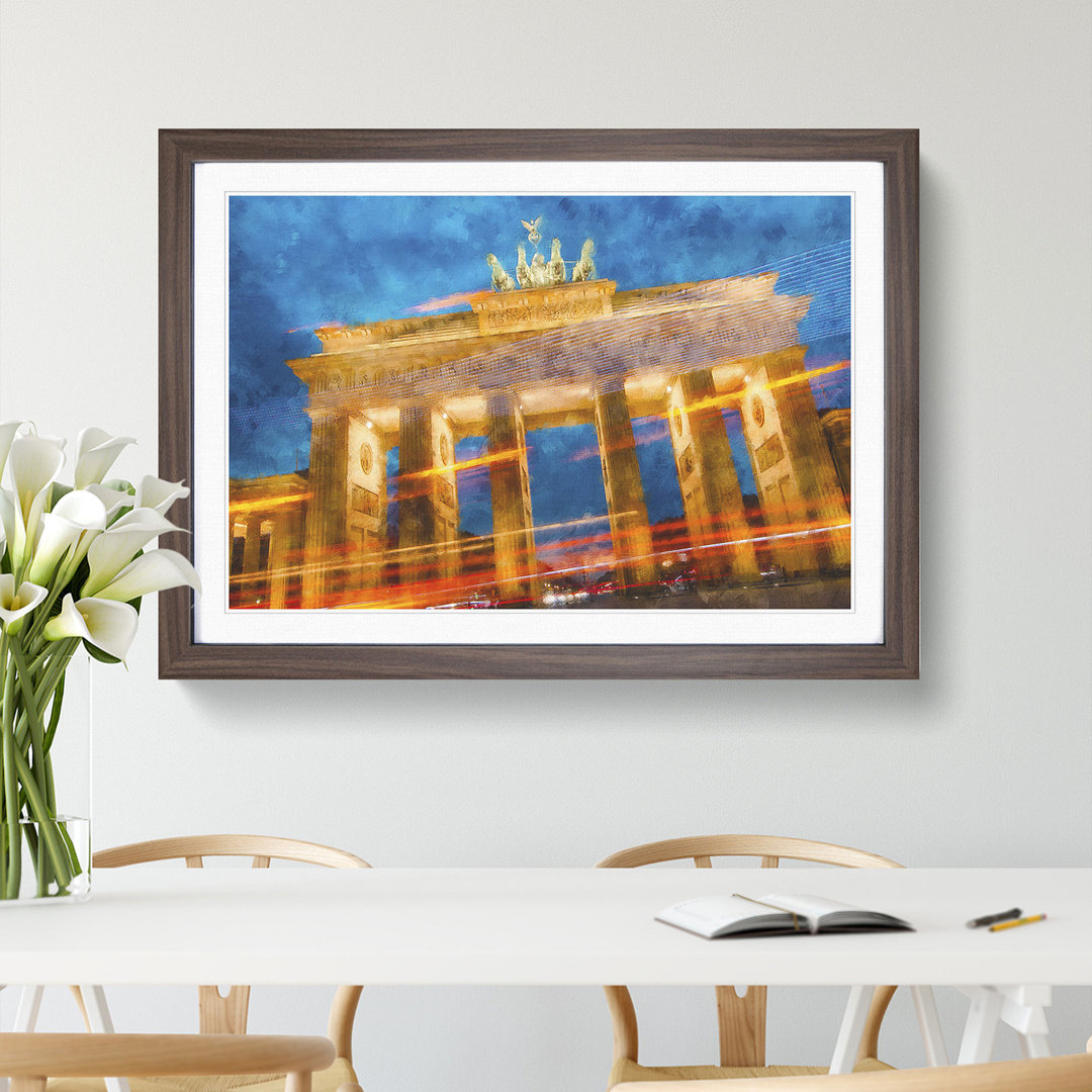 Brandenburg Gate in Berlin Vol.1 - Picture Frame Painting