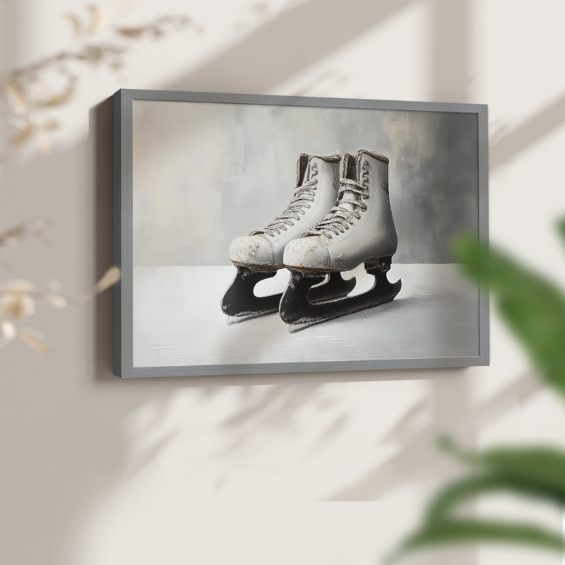 Art de Noël - DCCCLxx - reproduction encadrée, Gris, H 16 po x l 20 po