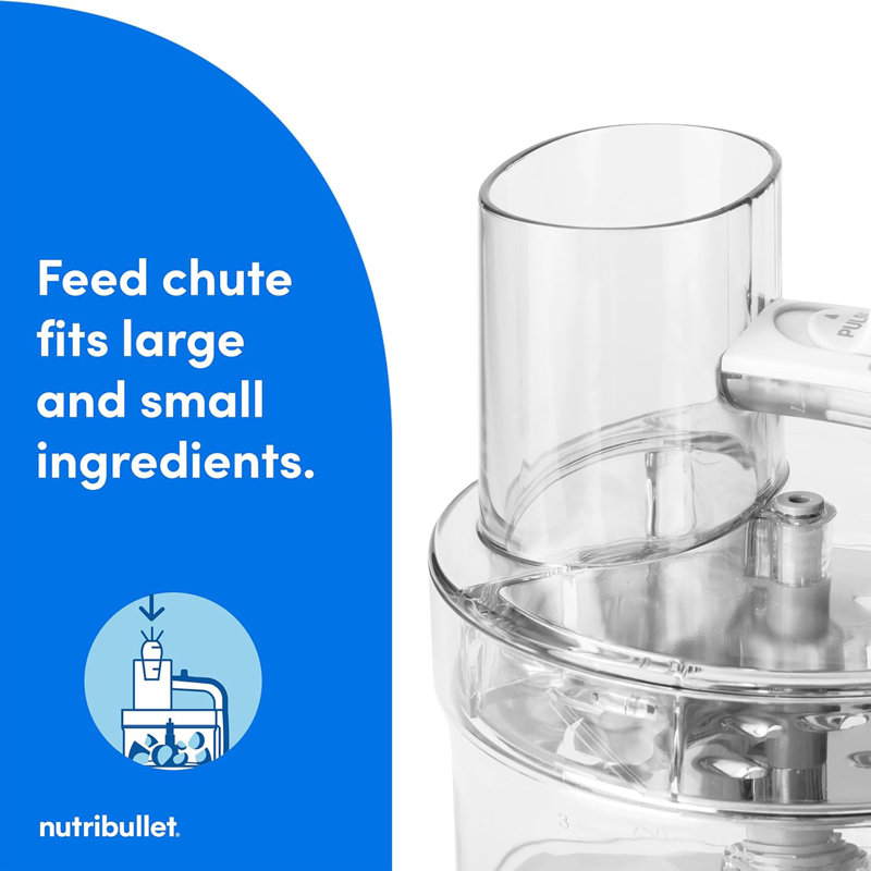 Robot culinaire Nutribullet Limitless - blanc, Blanc mat