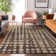 Premium Machine Washable Prisco Brown Rug