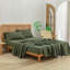 Drap-housse Bestouch 100% coton lin lavé-115280931-115280943