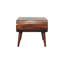 Table basse ouverte en châtaignier, pieds nordiques, brun foncé-1599488919-1599488917