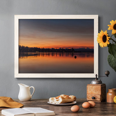 «Blaze of Glory», reproduction d'un seul cadre photo sur toile