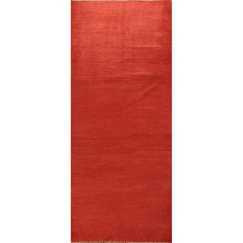 Handmade Gabbeh Modern Runner Rug 3x10