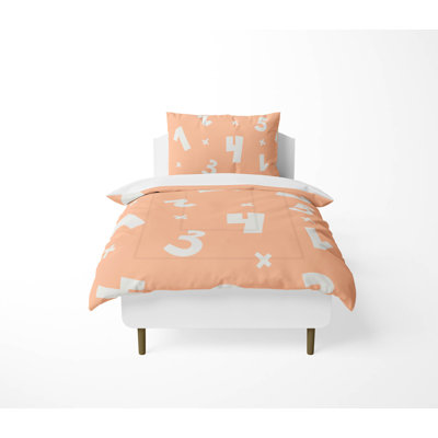 Numbers Decorative Lightweight Comforter Set