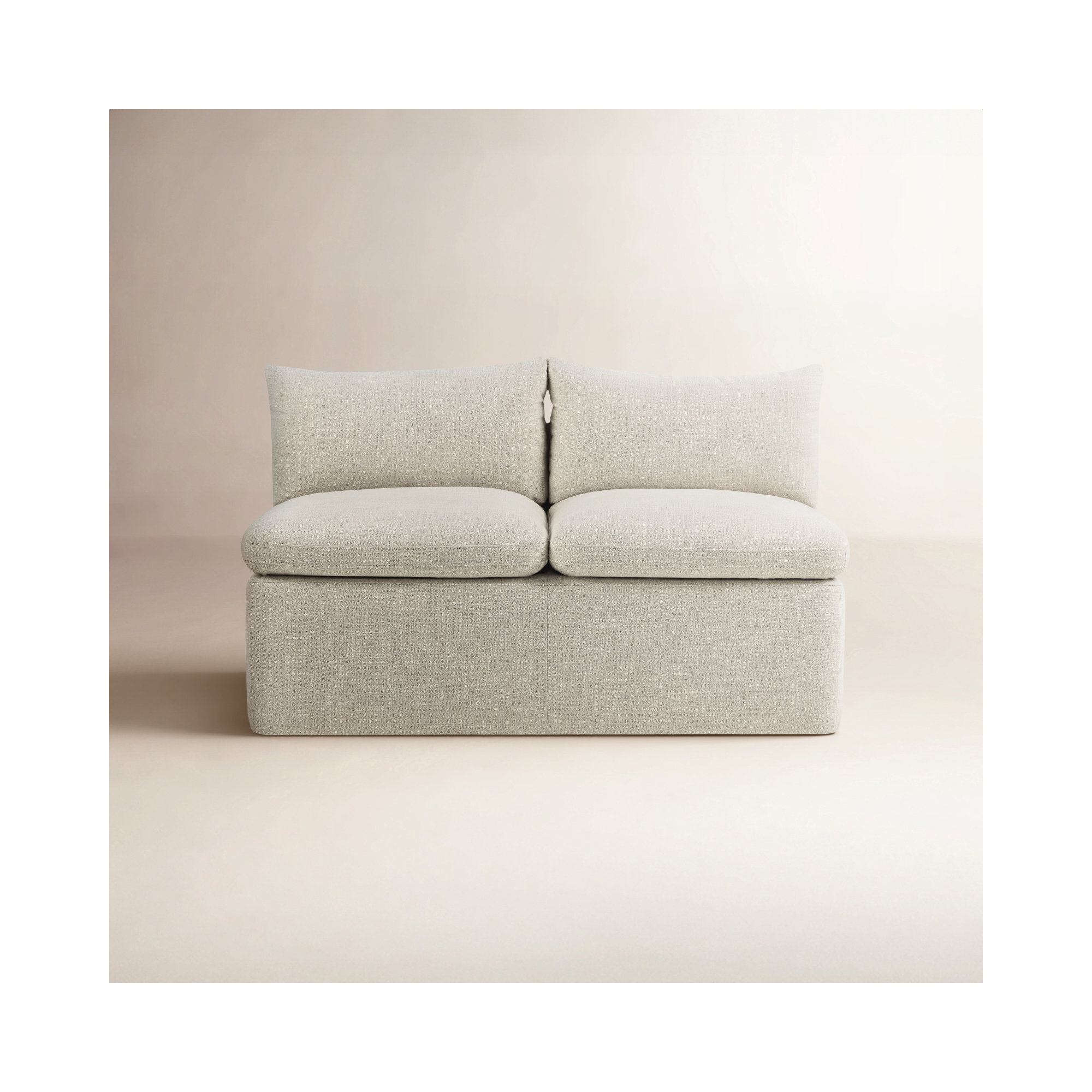 Alayaa Dining Bench, Effie Performance Linen