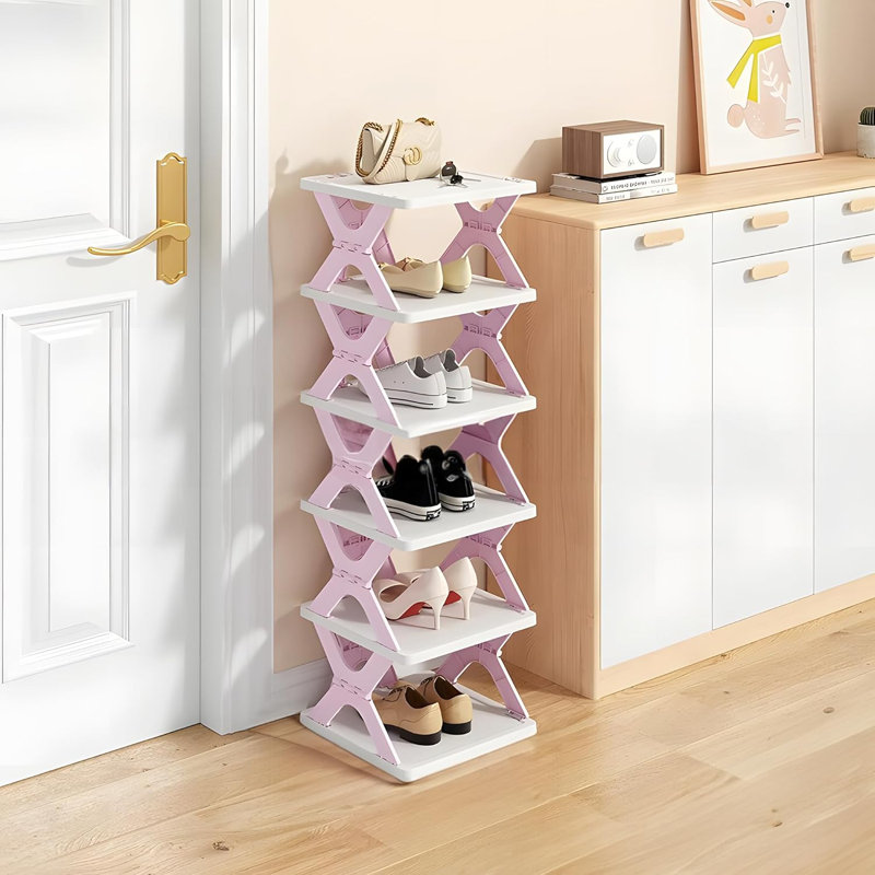 Range-chaussures pliable 6 niveaux pour enfants