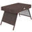 Versatile Folding Rattan Side Table For Various Outdoor Spaces, Stylish And Practical