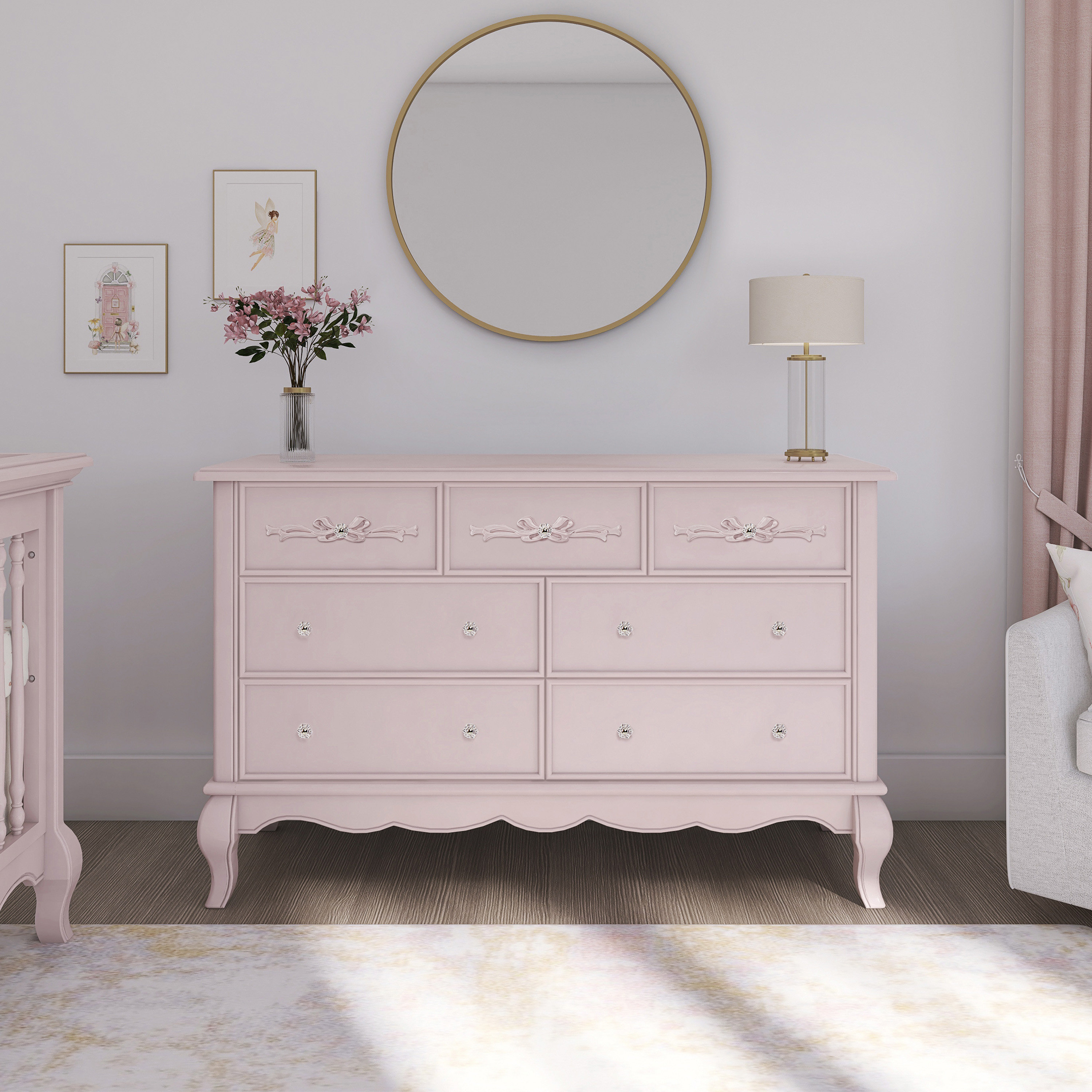 Evolur Aurora 7 Drawer Dresser & Reviews | Wayfair