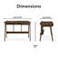 Bureau à domicile avec tiroir Darren ClickDecor Darren