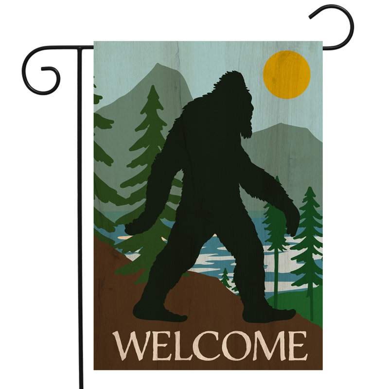 Drapeau de jardin Bigfoot Welcome