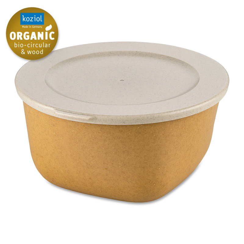 Food Storage Container, Yellow