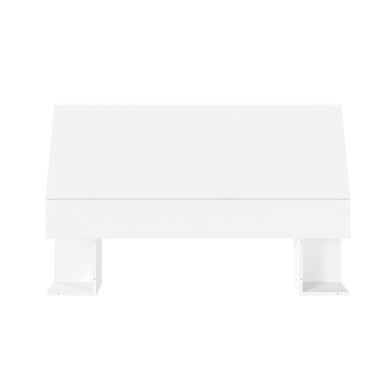 Clutton Headboard, Twin, White