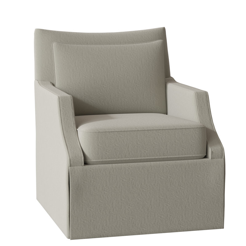 Fauteuil l 29 po Holly, 8789 100% polyester écorce, Noisette