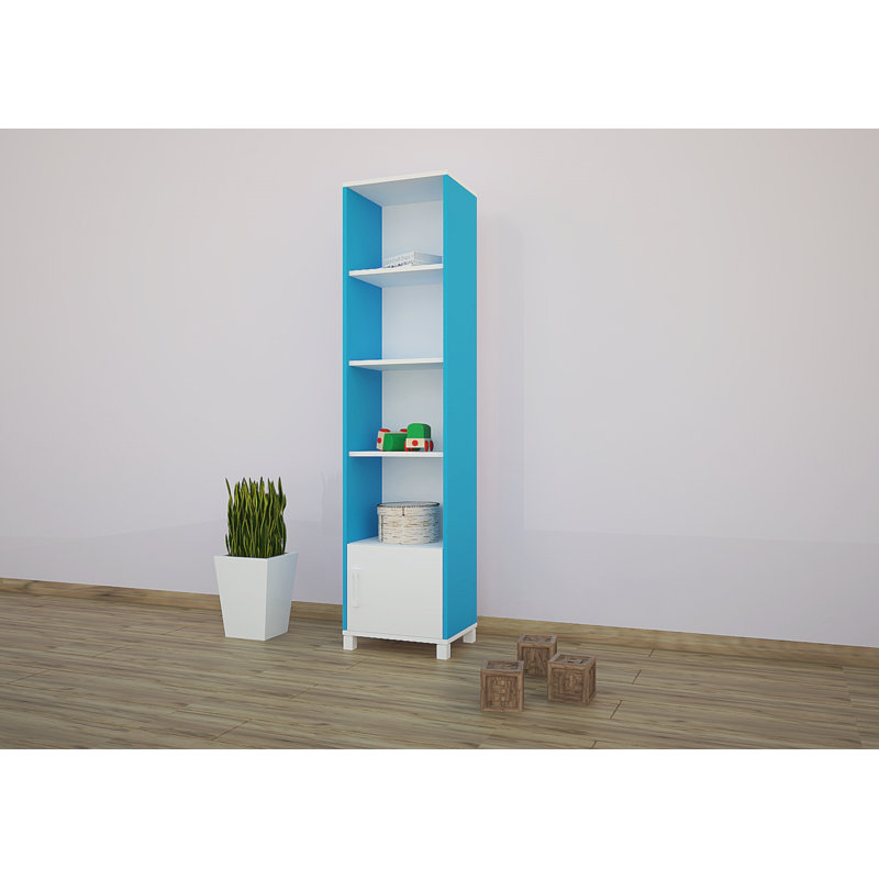 177cm H X 45cm W Cube Unit Kids Bookcase, Pink