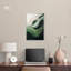 «Green Echoes I», art abstrait vert-386245735-386245642
