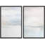 «Pastel Grey», aquarelle, paysage, formes abstraites, décoration murale minimaliste, Boho, nordique, détente, Zen, 2 pièces-98109919-98109920