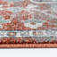 Tapis rouge / brun / gris tissé à la machine Selig-64259745