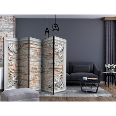 Dematteo 225cm W x 172cm H 5 - Panel Folding Room Divider