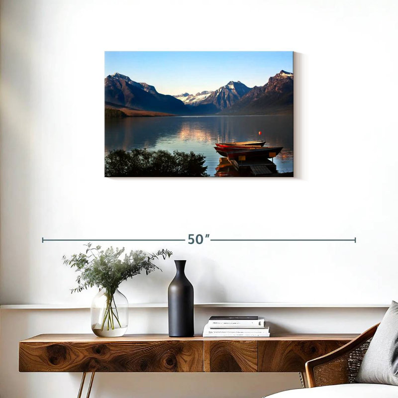 Bateaux Alvord Lake Mcdonald, H 20 po x l 30 po