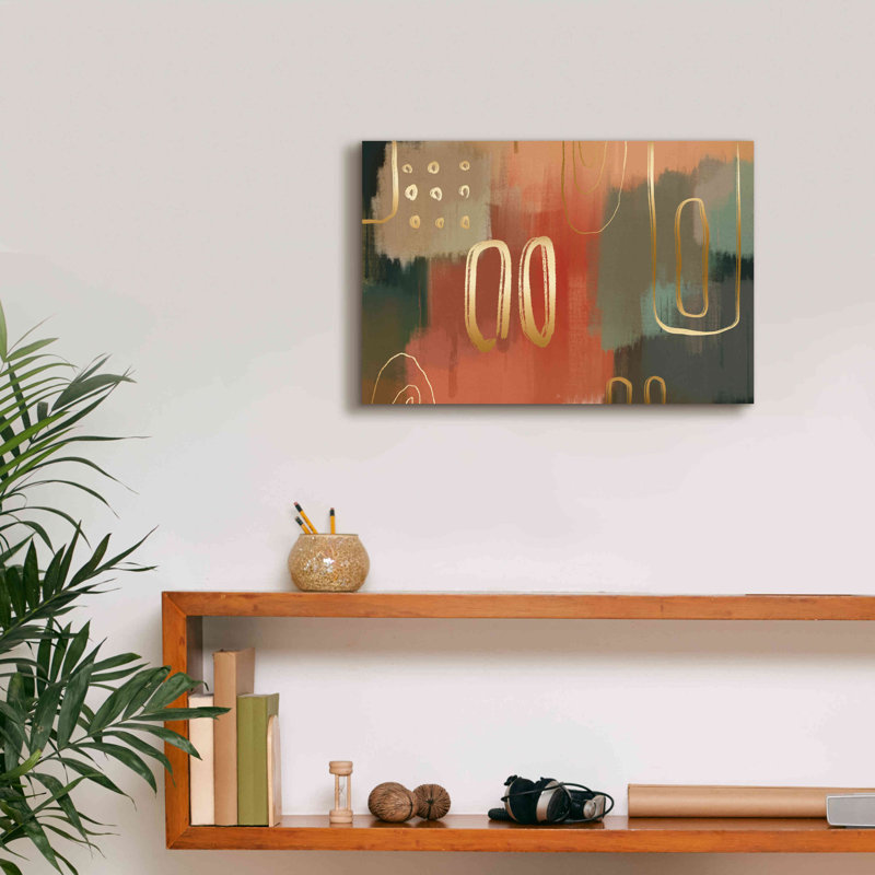 «Terracotta» par Delores Naskrent, impression sur toile Giclée, H 12 po x l 18 po x P 0,75 po