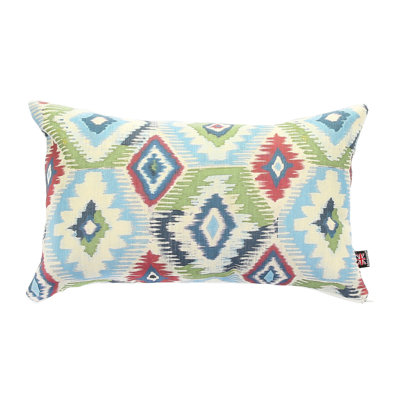Chelsea Geometric Rectangular Throw Cushion